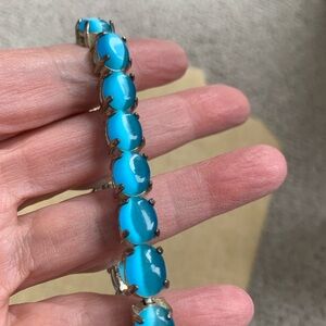 Elegant Blue Stone Bracelet